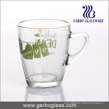 Tasse / tasse en verre décalé, tasse / tasse en verre imprimé, impression en verre Tasse en verre (GB094211-2-QT-112)